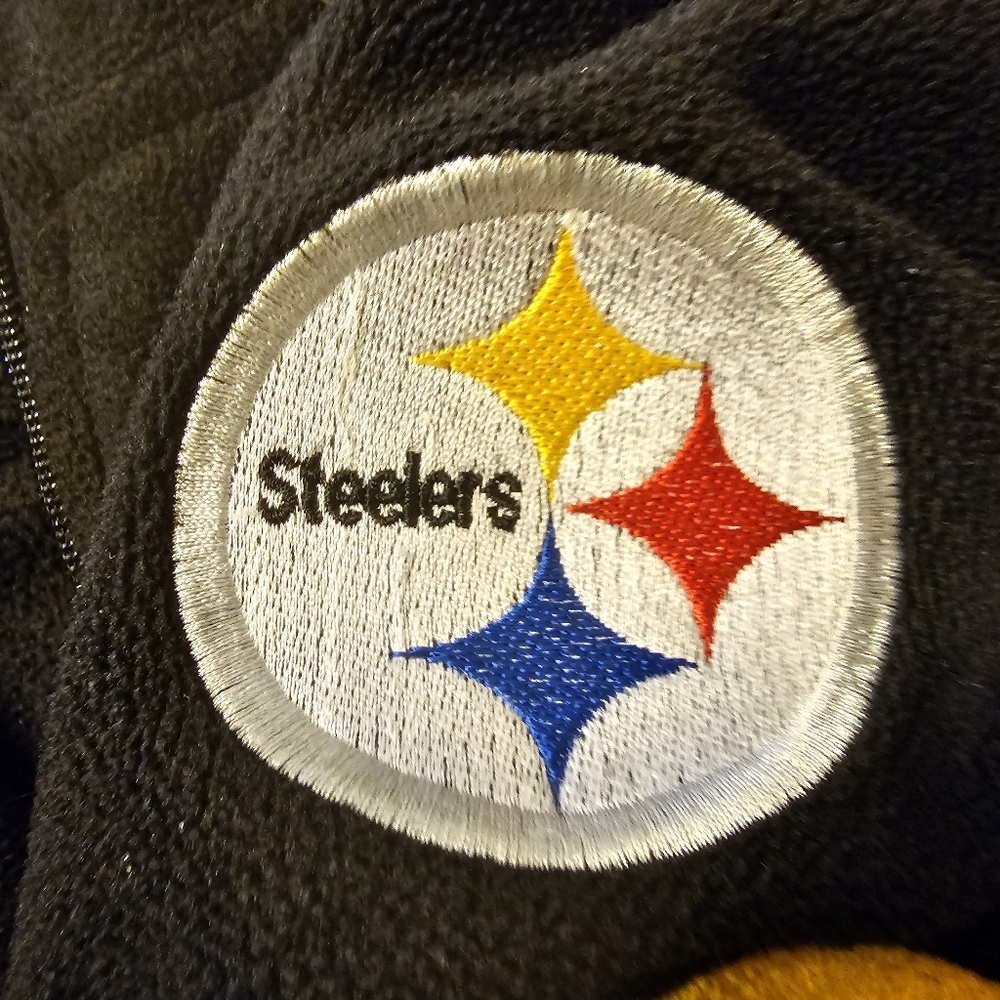 NFL Pittsburgh Steelers Reebok kids quarter zip fleece